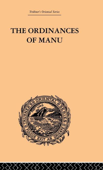 The Ordinances of Manu
