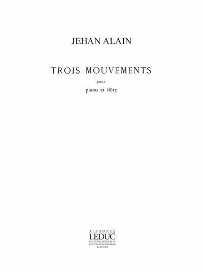 3 mouvementspour flûte et piano