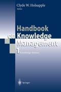 Handbook on Knowledge Management 1