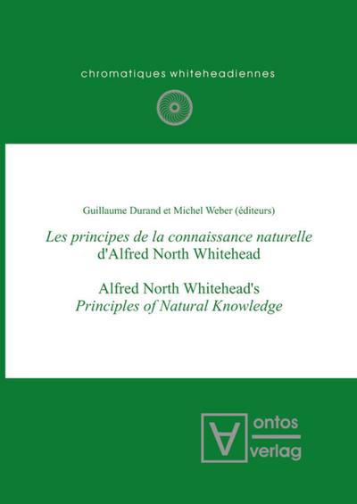 Les principes de la connaissance naturelle d’Alfred North Whitehead
