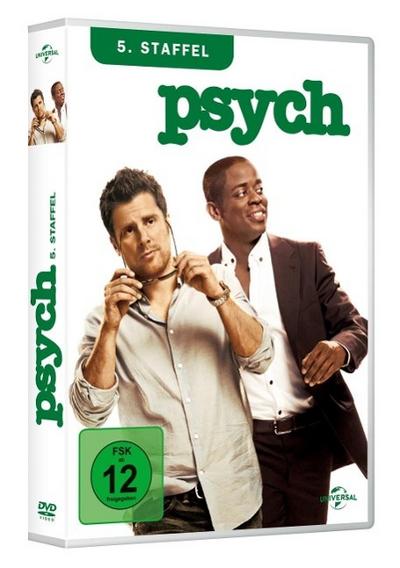 Psych. Staffel.5, 4 DVDs