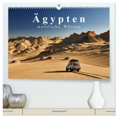 Ägypten ¿ westliche Wüsten (hochwertiger Premium Wandkalender 2024 DIN A2 quer), Kunstdruck in Hochglanz