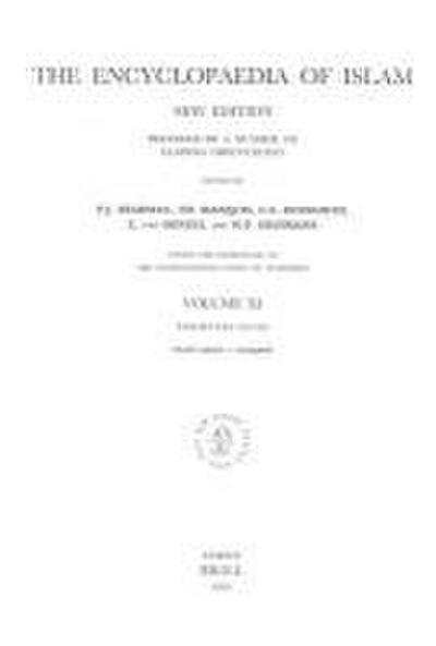 Encyclopaedia of Islam, Vol. XI V-Z, Fascicule 185-186