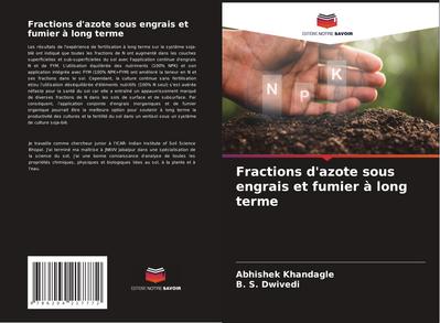 Fractions d’azote sous engrais et fumier à long terme