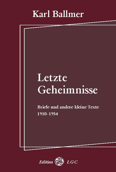 Letzte Geheimnisse