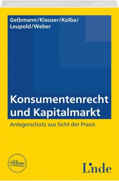 Konsumentenrecht und Kapitalmarkt