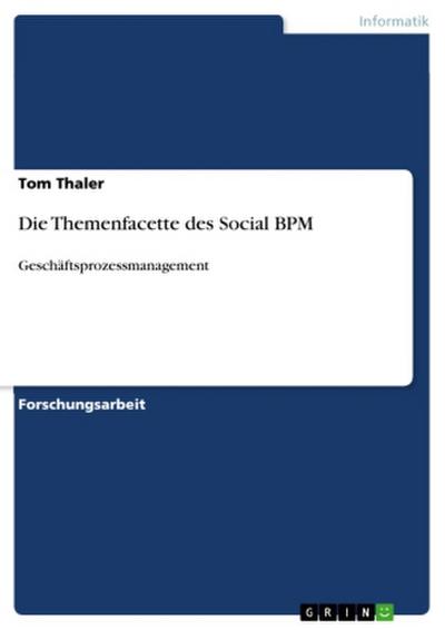Die Themenfacette des Social BPM