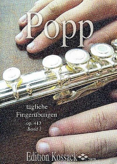 Tägliche Fingerübungen op.413 Band 1für Flöte