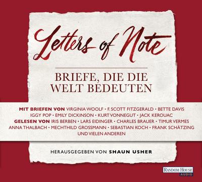Letters of Note - Briefe, die die Welt bedeuten