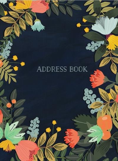 Address Book - Modern Floral Small (Address Books)
