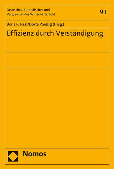 Effizienz durch Verständigung