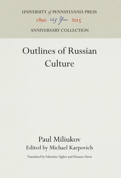 Outlines of Russian Culture