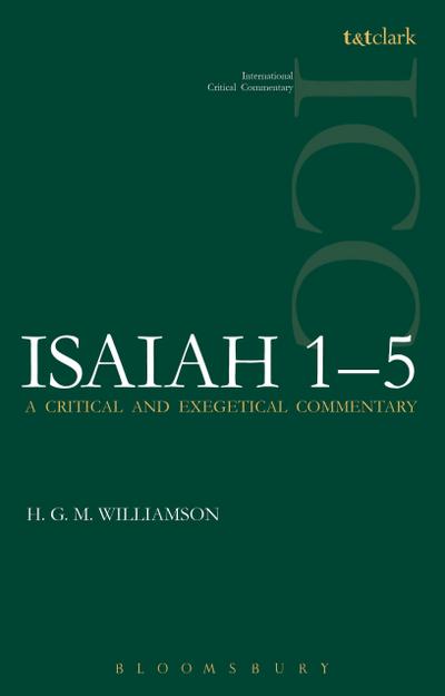 Isaiah 1-5 (ICC)
