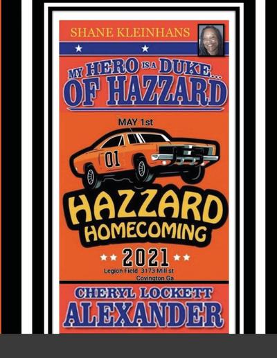 MY HERO IS A DUKE...OF HAZZARD SHANE KLEINHANS HAZZARD HOMECOMING 2021