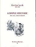 A simple Serenadefor flute, oboe, clarinet and bassoon