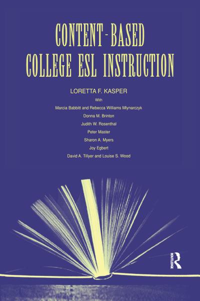 Content-Based College ESL Instruction