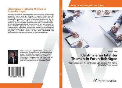 Identifizieren latenter Themen in Foren-Beiträgen