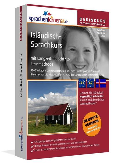 Sprachenlernen24.de Isländisch-Basis CD-ROM