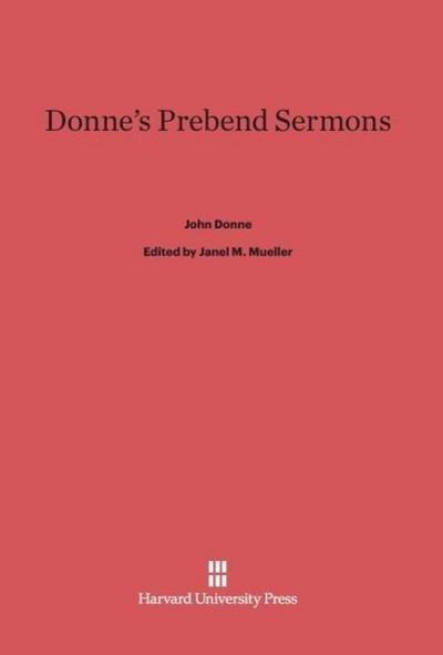 Donne’s Prebend Sermons