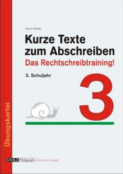 Kurze Texte zum Abschreiben 3