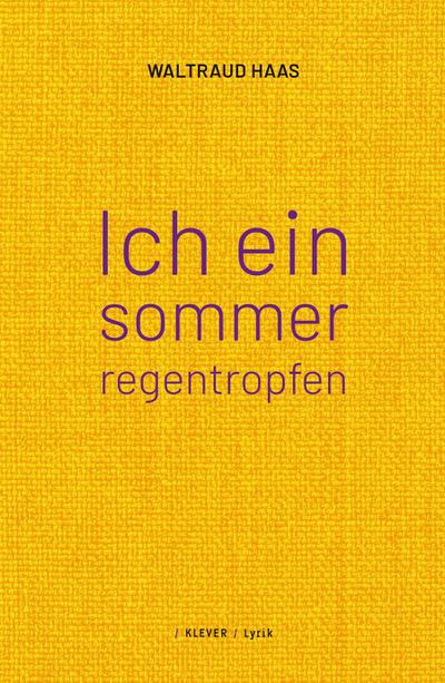 ich ein sommerregentropfen