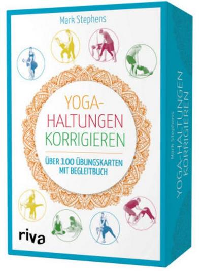 Yoga-Haltungen korrigieren, Übungskarten mit Begleitbuch