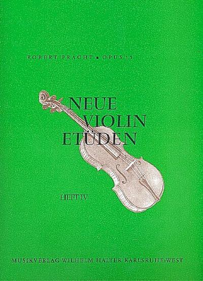 Neue Violin-Etüden op.15 Band 4