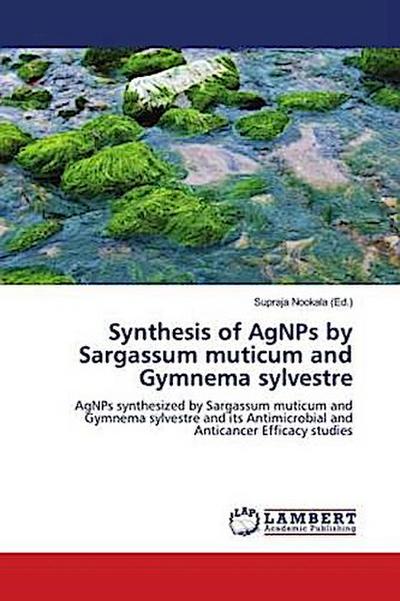 Synthesis of AgNPs by Sargassum muticum and Gymnema sylvestre