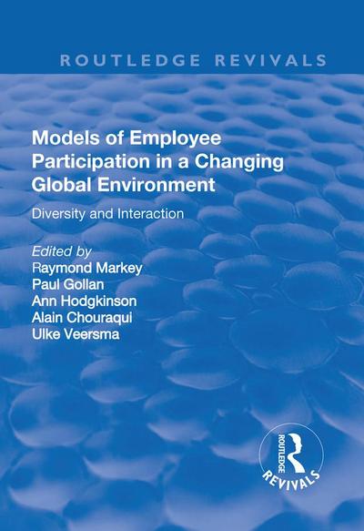 Models of Employee Participation in a Changing Global Environment