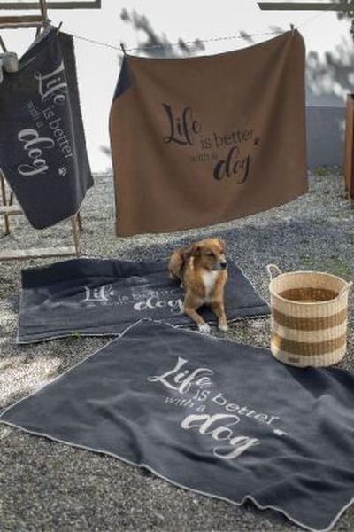 Fussenegger Hundematte, gefüttert - life is better..., gross