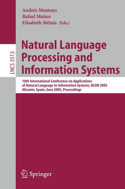 Natural Language Processing and Information Systems
