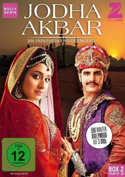 Jodha Akbar - Die Prinzessin und der Mogul. Box.2, 3 DVDs