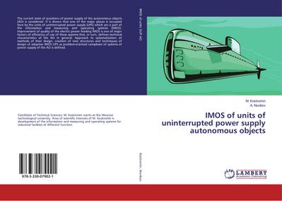 IMOS of units of uninterrupted power supply autonomous objects