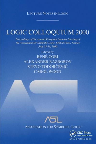 Logic Colloquium 2000 (hardcover)