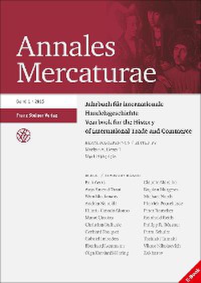 Annales Mercaturae 1 (2015)