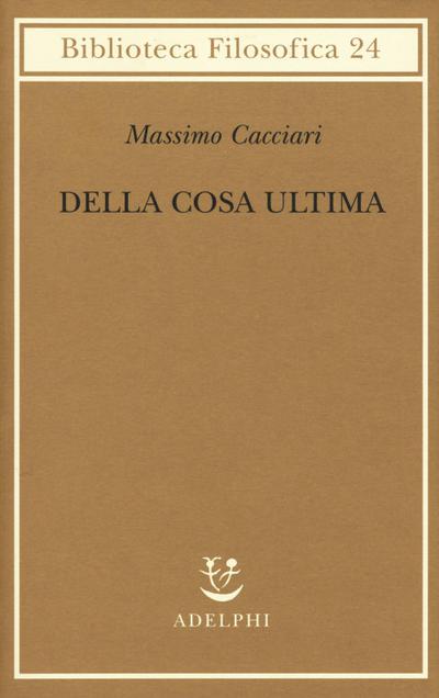 Della cosa ultima