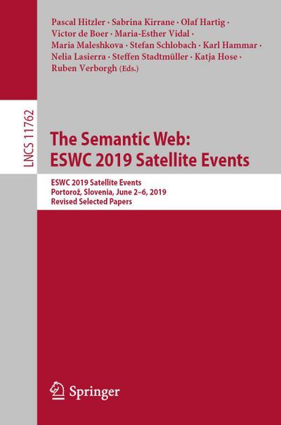 The Semantic Web: ESWC 2019 Satellite Events
