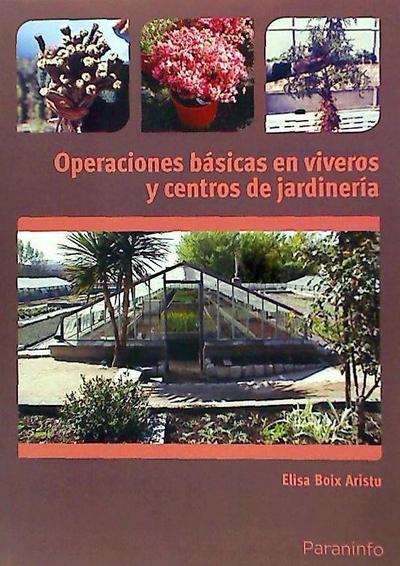 Operaciones básicas en viveros y centros de jardinería