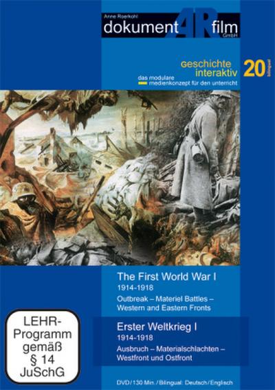 Erster Weltkrieg I - 1914-1918, 3 DVD-Video