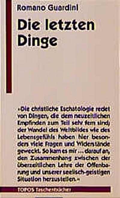 Die letzten Dinge
