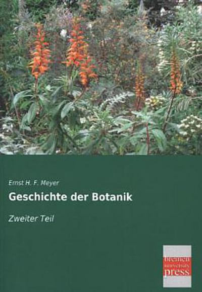 Geschichte der Botanik