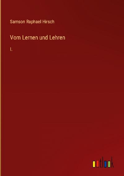 Vom Lernen und Lehren
