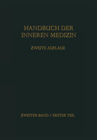 Handbuch der inneren Medizin