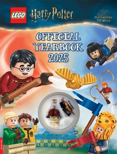 LEGO® Harry Potter™: Official Yearbook 2025 (with Harry Potter minifigure, broomstick and Golden Snitch™) (LEGO® Annual)