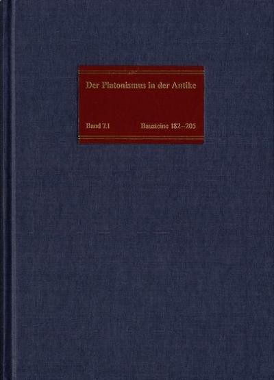 Die philosophische Lehre des Platonismus 4