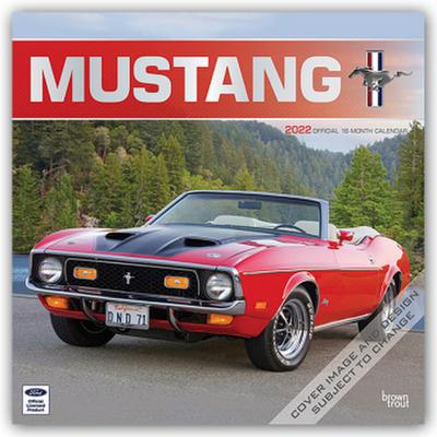 Mustang - Ford Mustang 2022 - 16-Monatskalender