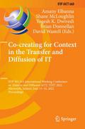 Co-creating for Context in the Transfer and Diffus