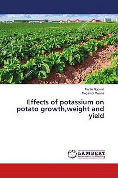 Effects of potassium on potato growth,weight and yield