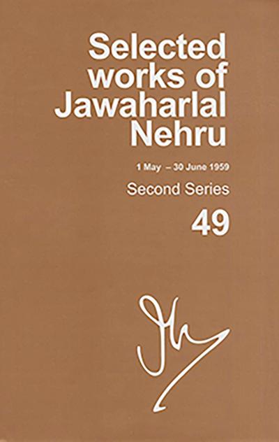 Selected Works of Jawaharlal Nehru (1 May-30 June 1959)