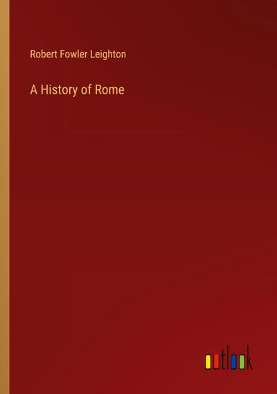 A History of Rome